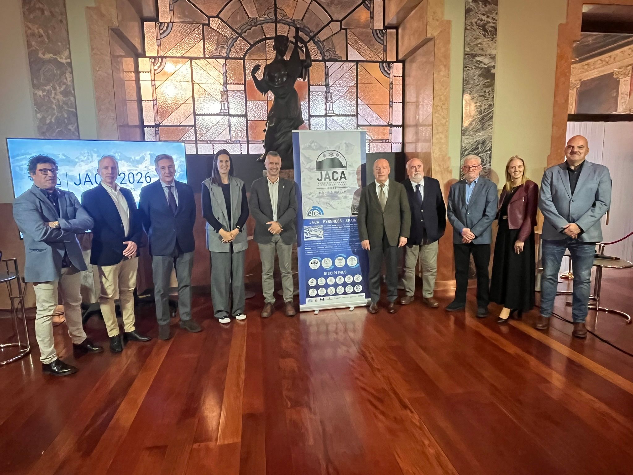 ❄️ Puente Cultural | Aragón – Europa. Jaca será sede de los XVI Juegos Europeos de Invierno de Deporte de Empresa en marzo de 2026