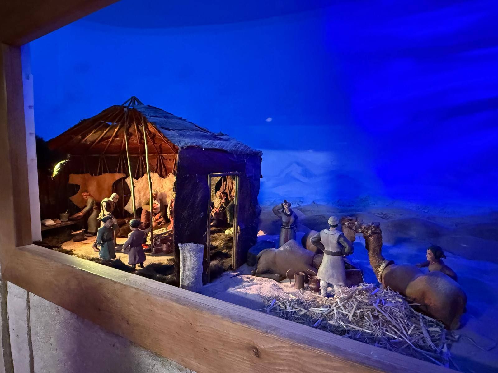 Fraga inaugura su tradicional pesebre con un homenaje a la Ruta de la Seda