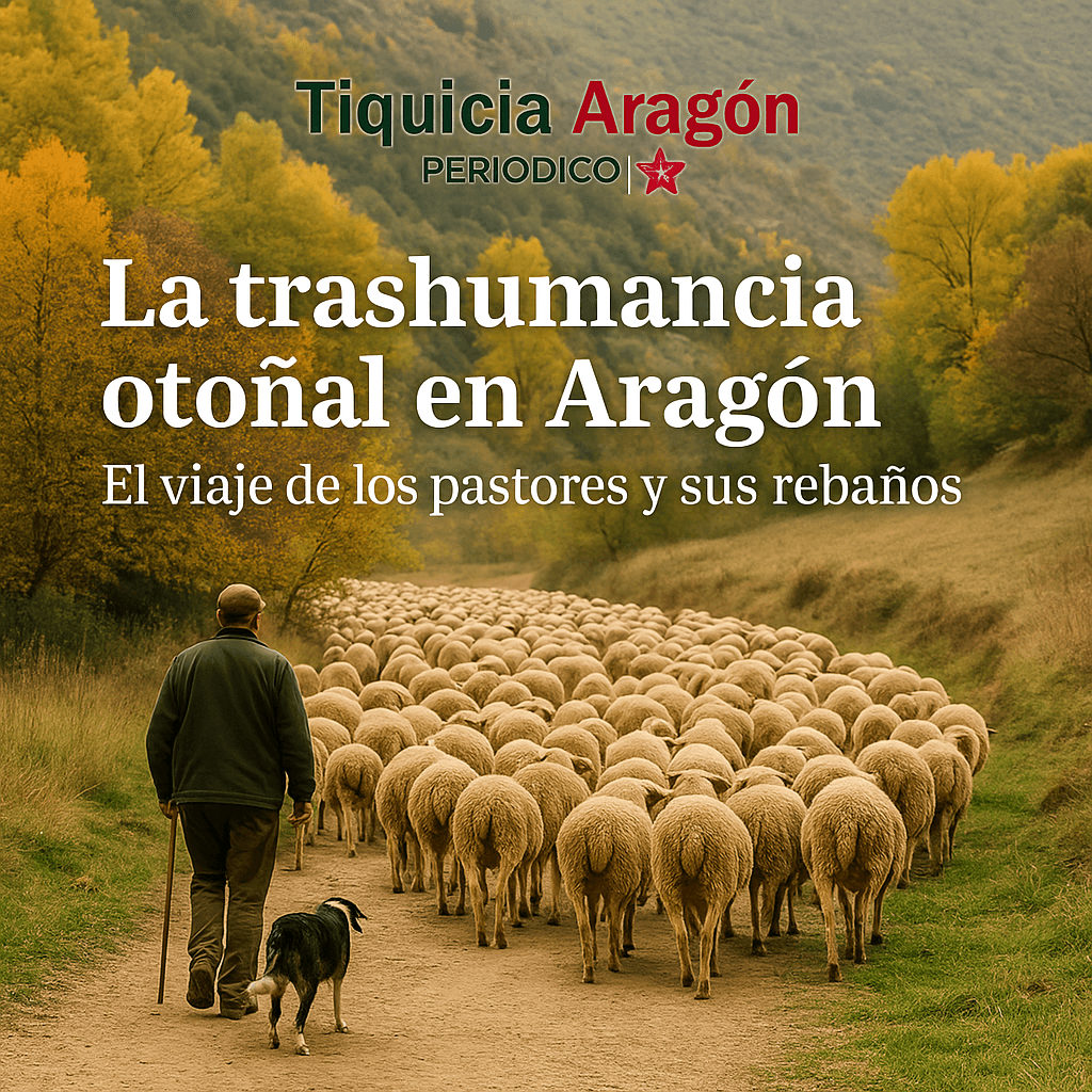 🌄 Ruta del Territorio | Aragón. La trashumancia otoñal en Aragón: el viaje que mantiene vivo un oficio milenario