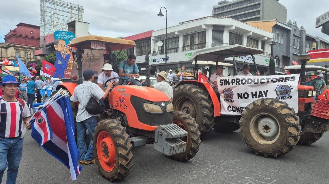 Puente Cultural | Costa Rica – Aragón El campo costarricense marchó en paz para exigir un alto a las importaciones (VIDEO)