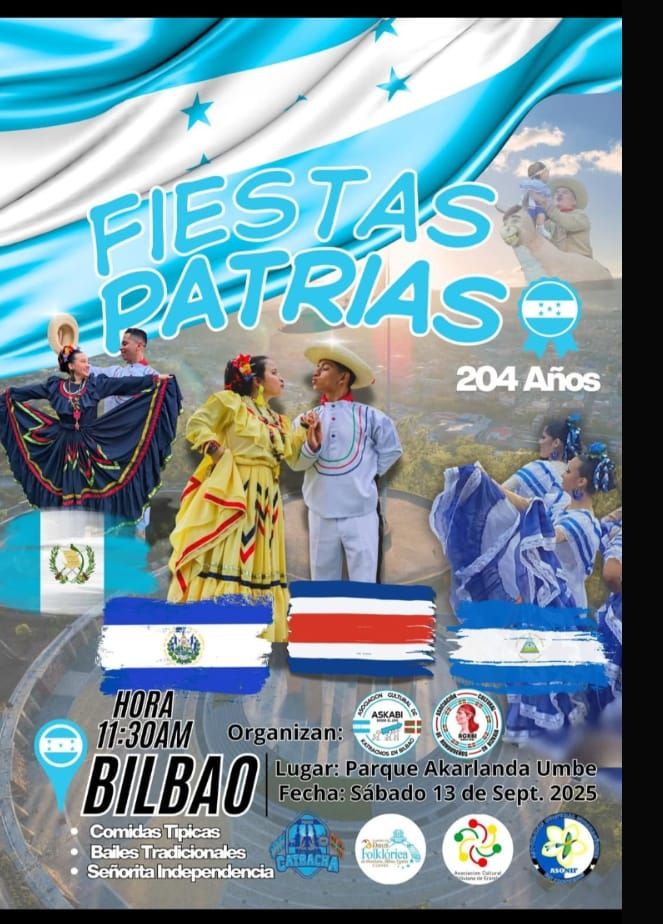Centroamérica celebra 204 años de independencia en el corazón verde de Bilbao