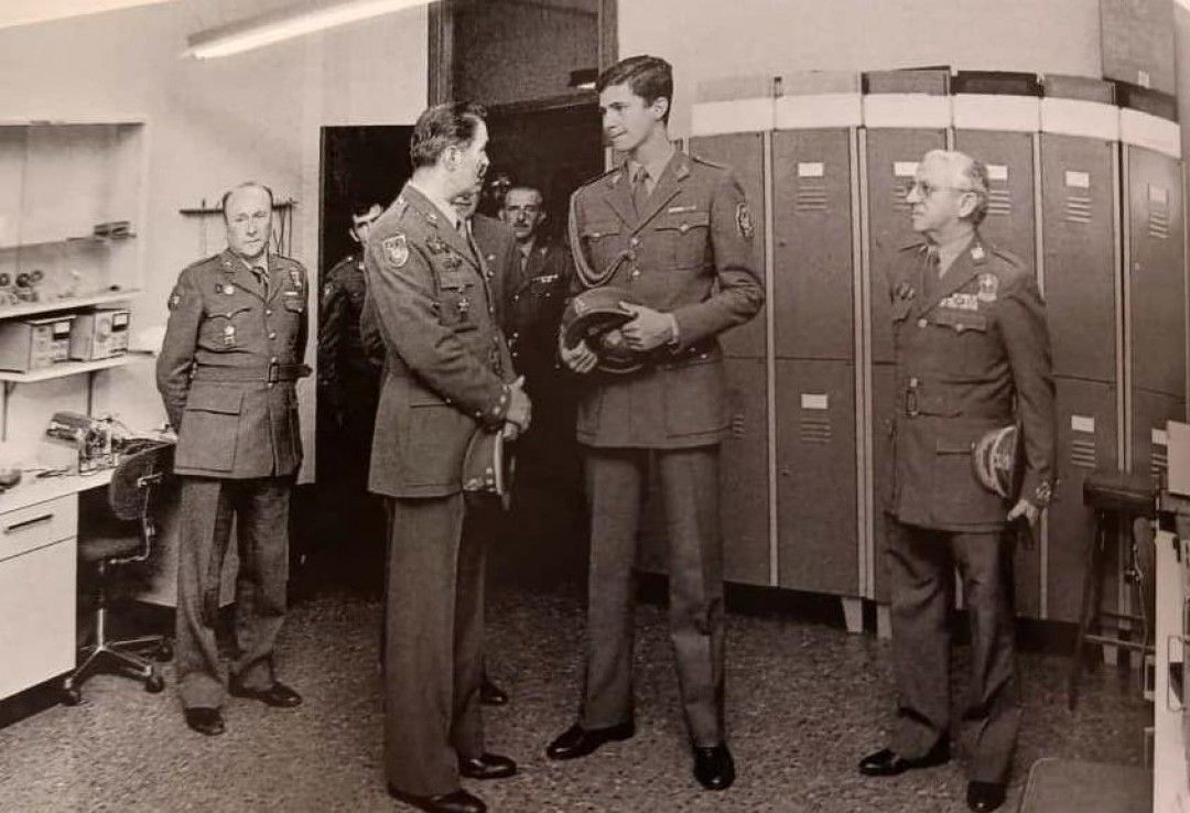 Felipe VI regresa a Calatayud a la Academia de Logística 39 años después de su visita como Príncipe